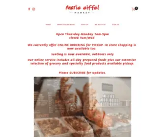 Marieeiffelmarket.com(Marie Eiffel Market) Screenshot