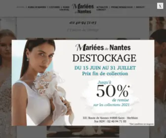 Marieesdenantes.fr(Mariées) Screenshot