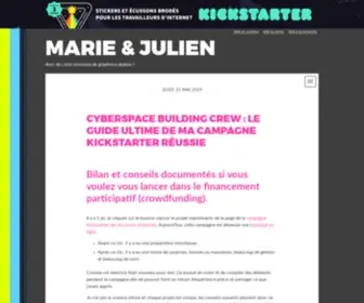 Mariejulien.com(MARIE & JULIEN) Screenshot