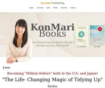 Mariekondobooks.com(KonMari Books) Screenshot