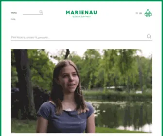 Marienau.de(Schule Marienau) Screenshot