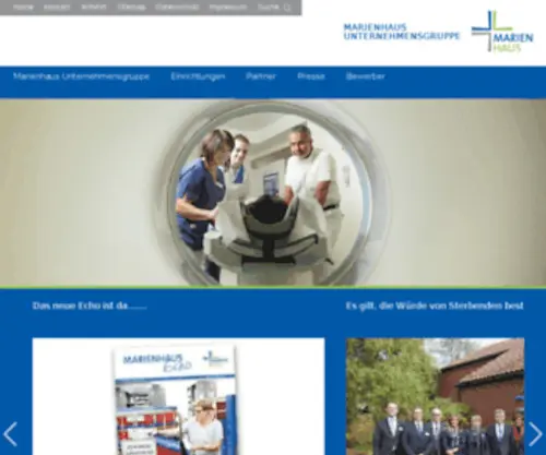 Marienhaus-Service.de(Marienhaus Service) Screenshot