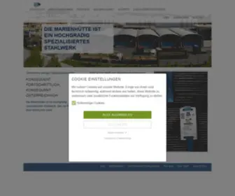 Marienhuette.at(Stahl) Screenshot