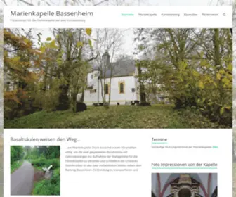 Marienkapelle-Bassenheim.de(Marienkapelle Bassenheim) Screenshot