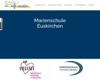 Marienschule-Euskirchen.de(Marienschule Euskirchen) Screenshot