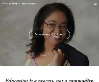 Marienubiafeliciano.com(Marie Nubia) Screenshot