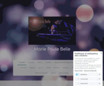 Mariepaulebelle.com(Actualité de Marie Paule Belle) Screenshot