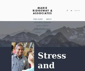 Marieridgeway.com(Marie Ridgeway & Associates) Screenshot