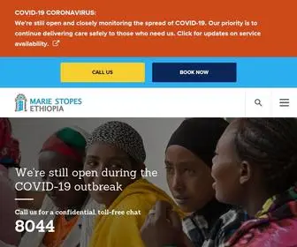 Mariestopes.org.et(Marie Stopes Ethiopia) Screenshot