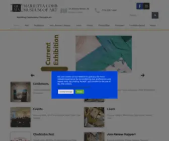 Mariettacobbartmuseum.org(The Marietta) Screenshot