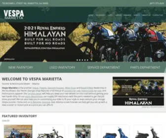 Mariettasportscar.com(Vespa Marietta) Screenshot