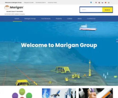 Marigangroup.com(The Marigan Group) Screenshot