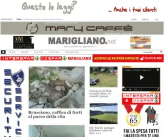Marigliano.net(Giornale online del Nolano e del Vesuviano) Screenshot