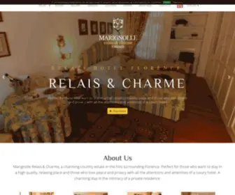 Marignolle.com(Hotel Relais Marignolle Florence hotels) Screenshot