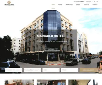 Marigold-Hotel.com(Marigold Business Hotel Tunisia) Screenshot