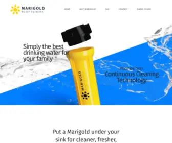 Marigoldwater.com(Marigold Water Systems) Screenshot