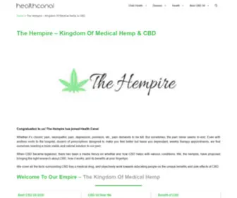 Marihemp.com(The Hempire) Screenshot