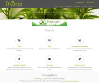 Marihuana-Medica.com(Comunidad online sobre Marihuana) Screenshot