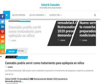 Marihuanaefectos.com(Salud & Cannabis) Screenshot