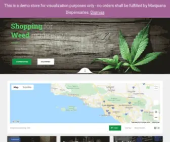 Marihuanalocator.com(Marijuana Dispensaries in Ventura County) Screenshot