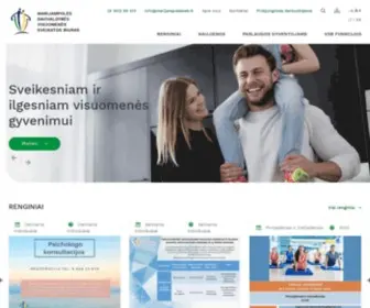 Marijampolesvsb.lt(Titulinis) Screenshot