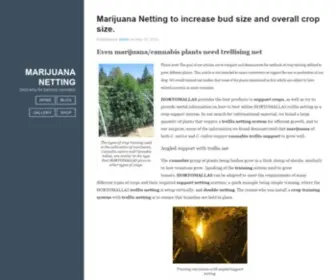 Marijuana-Netting.net(Marijuana Netting) Screenshot