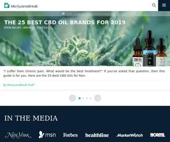 Marijuanabreak.com(Marijuanabreak) Screenshot