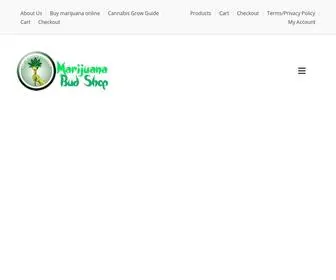Marijuanabudshop.com Screenshot