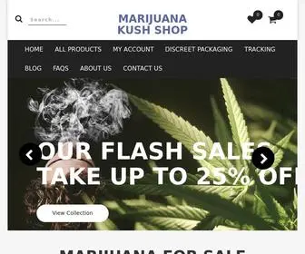 Marijuanakushshop.com(Buy legit marijuana online) Screenshot