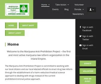 Marijuananews.org(Marijuana Anti) Screenshot