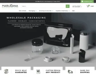 Marijuanapackaging.com(Marijuana Packaging) Screenshot