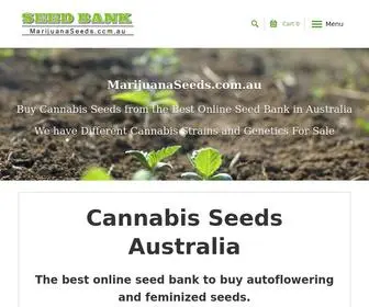 Marijuanaseeds.com.au(MarijuanaSeeds) Screenshot