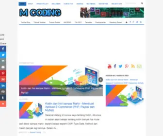 Marilahcoding.com(Personal Blog About Programming and All the Tutorials) Screenshot