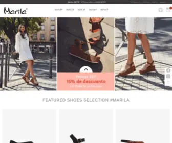 Marilashoes.com(Comprar ZAPATOS DE MUJER ➤➤⭐ en 【 tu tienda de zapatos online 】) Screenshot