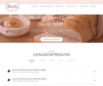 Marilis.com.br(Produtos Sem Glúten) Screenshot