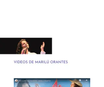 Mariluorantes.com(Página web de Marilu Orantes. Marilú Orantes) Screenshot