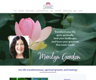 Marilyngordon.com(From the Heart of Marilyn Gordon) Screenshot