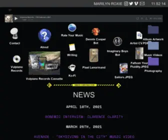 Marilynroxie.com(Marilyn Roxie) Screenshot
