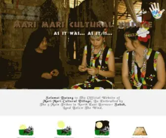 Marimariculturalvillage.my(Mari Mari Cultural Village) Screenshot