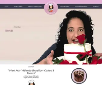 Marimaritreats.com(Mari Mari Atlanta Brazilian Cakes & Treats) Screenshot