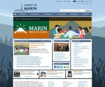 Marin.org(Marin County) Screenshot