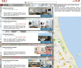 Marina-Apartamenty.pl(Marina Apartamenty Sopot) Screenshot
