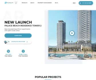 Marina-Beach.ae(Properties for sale) Screenshot