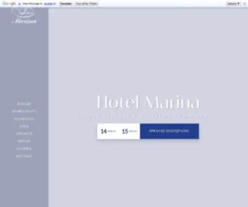 Marina-Miedzyzdroje.pl(Twój nocleg w Międzyzdrojach) Screenshot