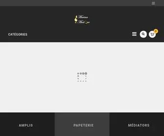 Marina-Musique.fr(Marina Musique) Screenshot