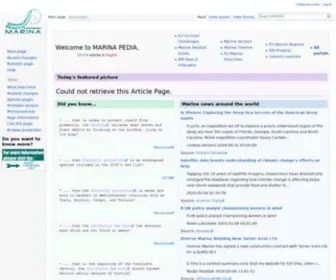 Marina-Pedia.eu(MARINA) Screenshot