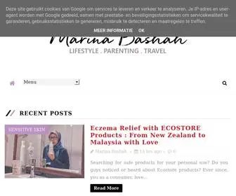 Marinabashah.com(MARINA BASHAH) Screenshot