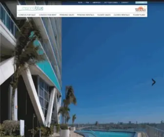 Marinabluemiamicondos.com(Marinablue) Screenshot