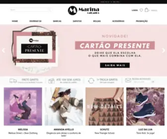 Marinacalcados.com.br(Calçados) Screenshot