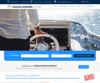 Marinaestrellacharter.com(Marinaestrellacharter) Screenshot